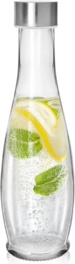 Stiklinis butelis 480 ml su užsukamu dangteliu