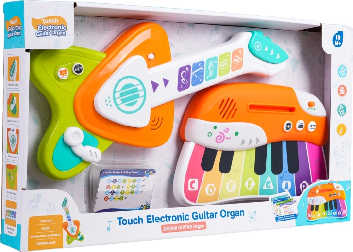 Jutiklinių muzikos instrumentų rinkinys mažiesiems