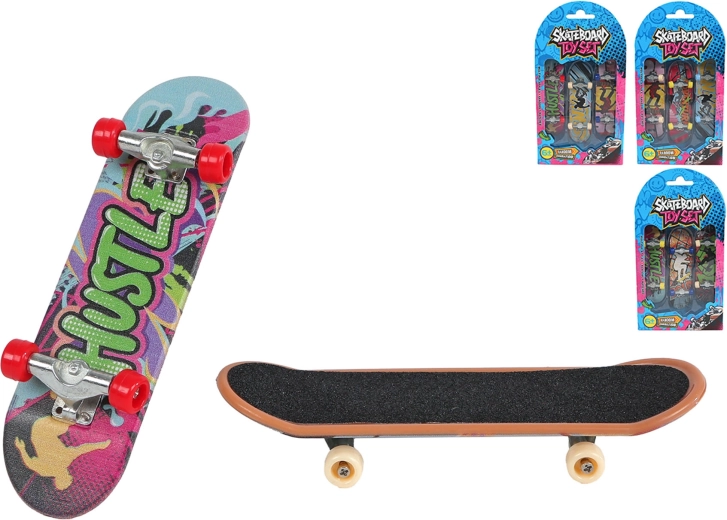 Mini fingerboard'ų rinkinys 9,5 cm (3 vnt.)