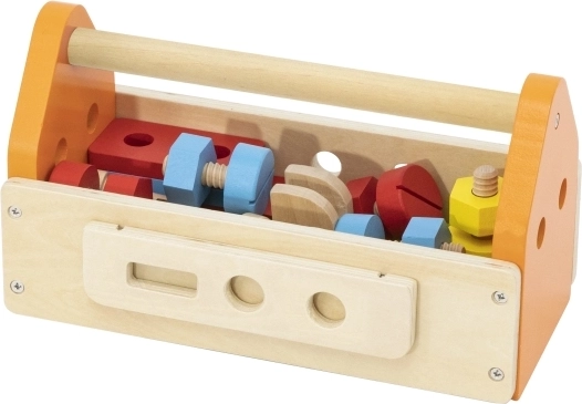 Practical wooden carrying case