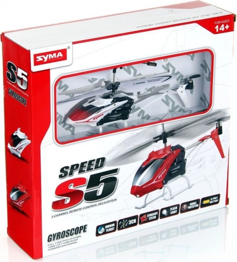 Nuotolinio valdymo sraigtasparnis SYMA S5 3CH – Balta