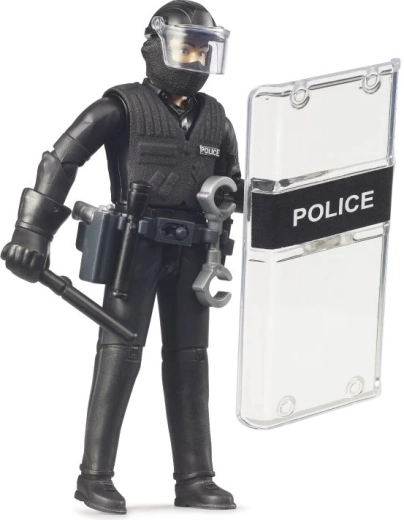 Bruder Bworld sunkiosios policijos pareigūno figūrėlė