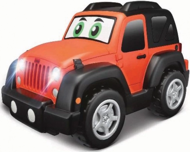 Vaikiškas nuotoliniu būdu valdomas automobilis Jeep