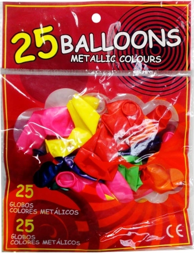 Metallic Balloons 25 pcs
