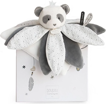 Dovanų rinkinys – pliušinis migdukas panda 26 cm