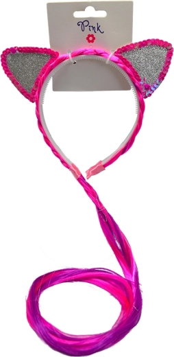 Headband with Ears and Squeaker for Kids