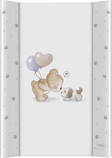 Ceba Baby pervystymo kilimėlis ant lovytės su kieta lentele Ultra Light Friends Forever 50 × 70 cm