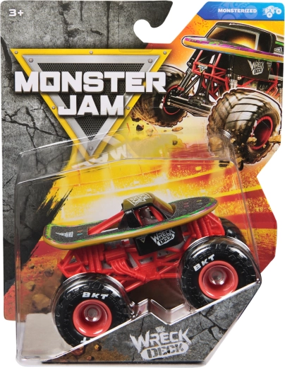 Oficialus Monster Jam modelis 1:64 masteliu