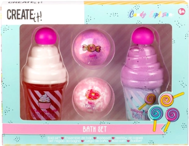 Create It! Candy vonios rinkinys vaikams