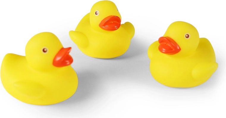 Bath ducks - set of 3 pieces