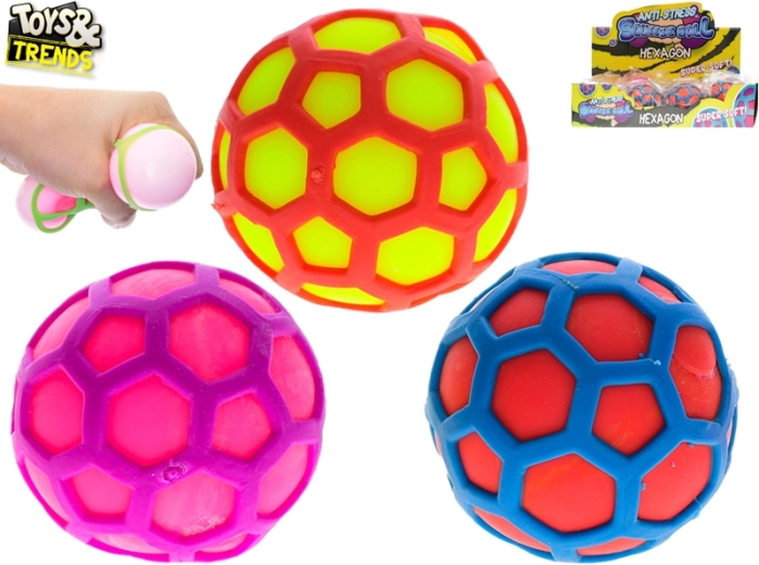 Tamprus antistresinis kamuoliukas „Hexagon“ – Toys&Trends