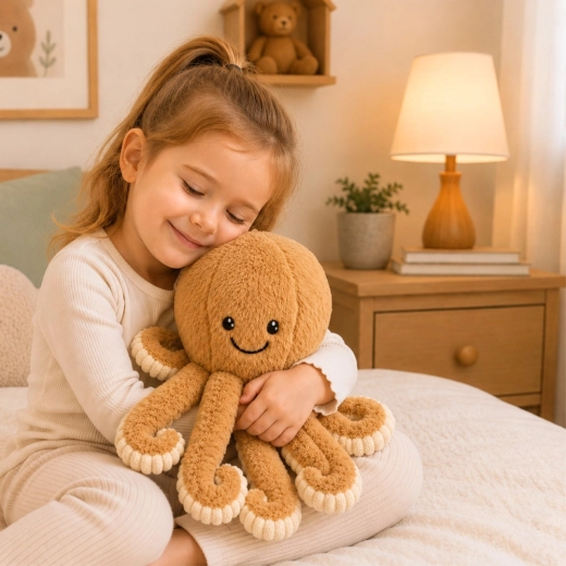 A soft cuddle buddy for snuggling