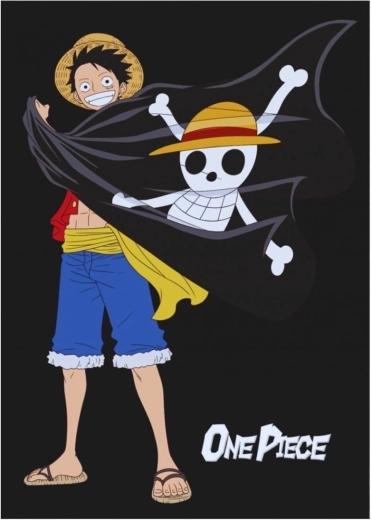 Flisinė antklodė One Piece – 1 vnt.