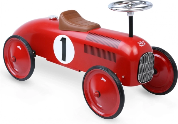 Vilac Vintage ride-on red metal car