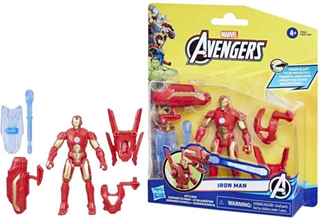 Iron Man figūrėlė su kovine įranga – Avengers