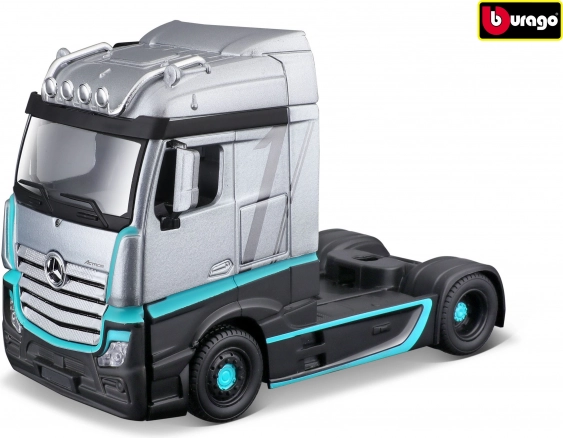 Bburago Mercedes‑Benz Actros Gigaspace 1:43 metalinis vilkiko modelis