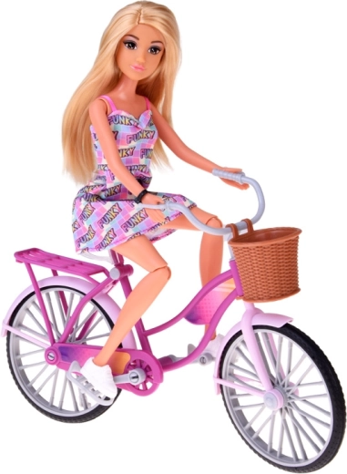 Stilingas dviratis su krepšeliu ir laikikliu