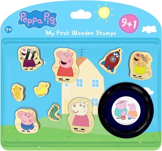 my first stamps - peppa pig
