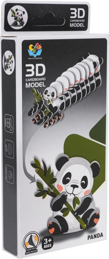 3D dėlionė panda