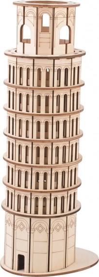 Medinis 3D galvosūkis – Pizos pasviręs bokštas