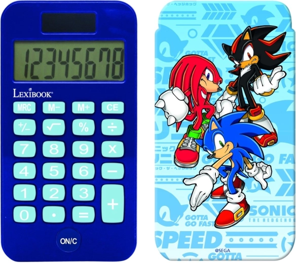 Lexibook kišeninis skaičiuotuvas SONIC vaikams