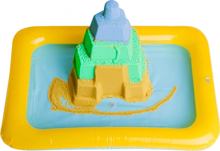 Playing with sand and water