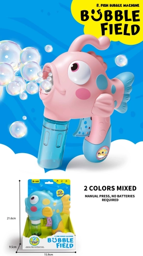 Muilo burbulų pūtikas „Žuvelė“ 50 ml