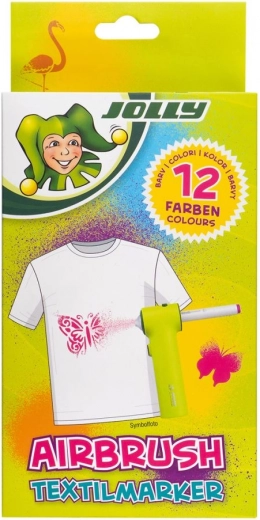 Replacement refills for textile airbrush