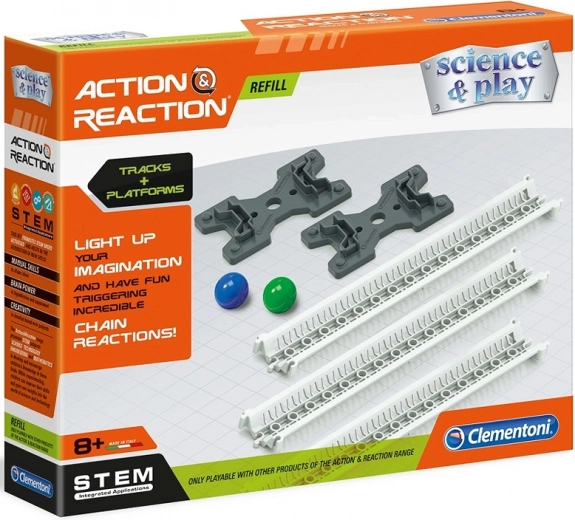 Clementoni Action-Reaction – tracks and platforms expansion set