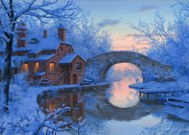 Art puzzle Sniego sapnas – 1000 dalių dėlionė