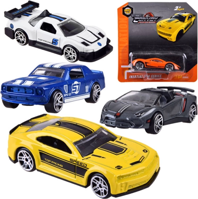 Metalinis miniatiūrinis automobiliukas 1:64
