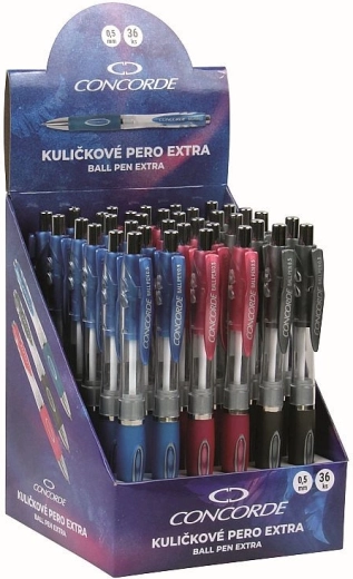 Rutulinis rašiklis CONCORDE Extra su mikroantgaliu 0,5 mm