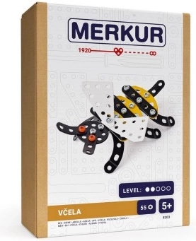 Merkur konstruktorius bitė – metalinis modelis vaikams