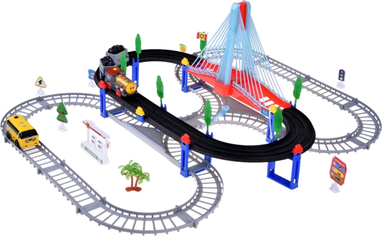 Kabantis tiltas su LED efektais