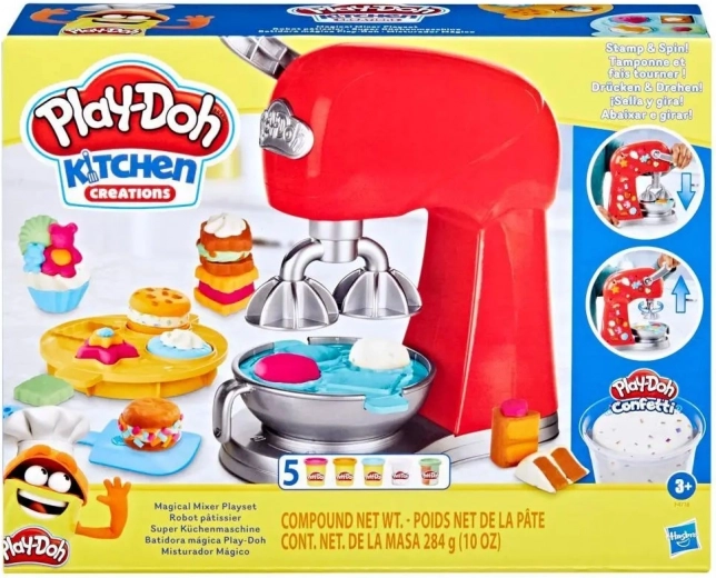 Play-Doh stebuklingas mikseris – kūrybinis virtuvės rinkinys vaikams