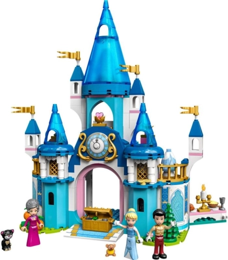 Fairy-tale three-story castle