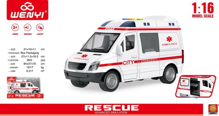 Interactive ambulance for children