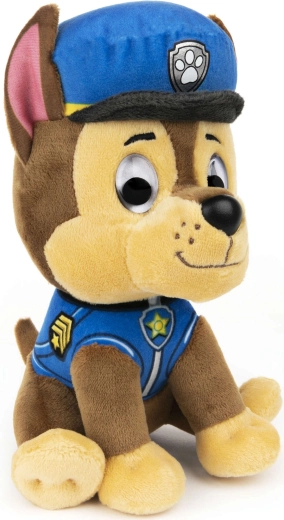 Pliušinis Chase iš PAW PATROL 15 cm – minkštas šuniukas nuo Spin Master