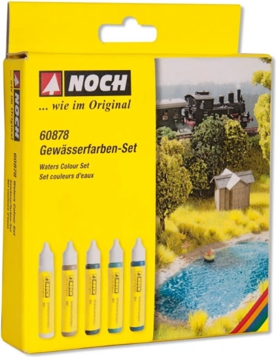 Set of Colors for Water Surfaces 5 pcs