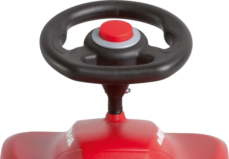 Steering wheel with horn