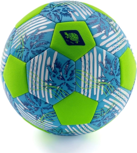 Schildkröt neopreninis paplūdimio futbolo kamuolys Beach, 5 dydis, žalias