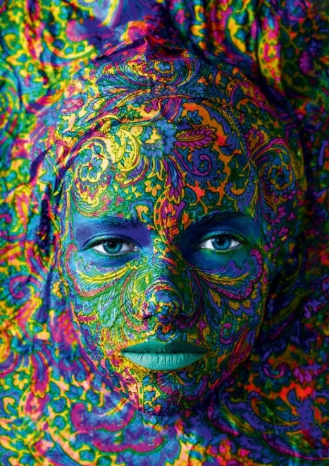 Dėlionė FACE ART: moters portretas, 1000 detalių