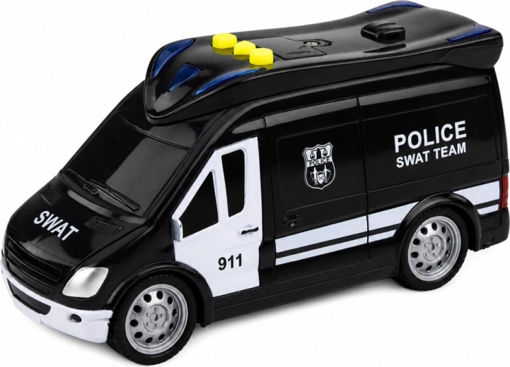 Authentic look of the SWAT police unit