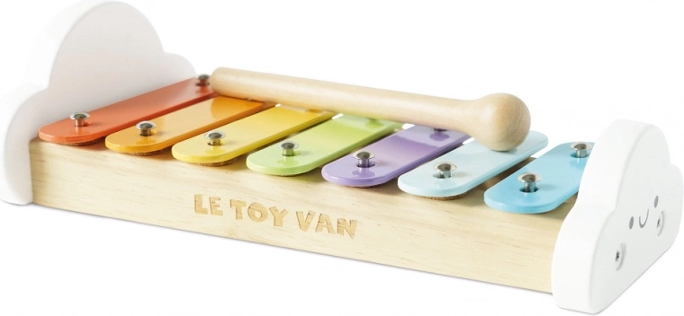 Vaikiškas vaivorykštės ksilofonas Le Toy Van