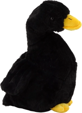 Black Plush Goose 30 cm