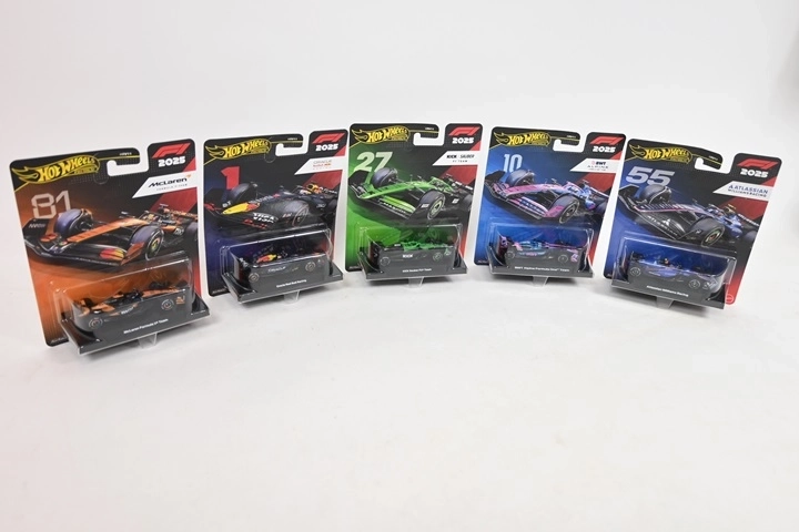 Hot Wheels Premium 1:64 mastelio kolekcinis „Formulės 1“ modelis