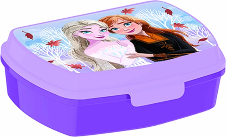 Užkandžių dėžutė FROZEN iš plastiko 17,5 × 14,5 × 6,5 cm