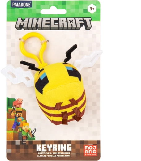 Minecraft plush keychain bee - 1 piece
