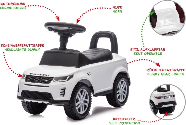 Land Rover Discovery 2 viename balta stumdomoji ir vaikštynė