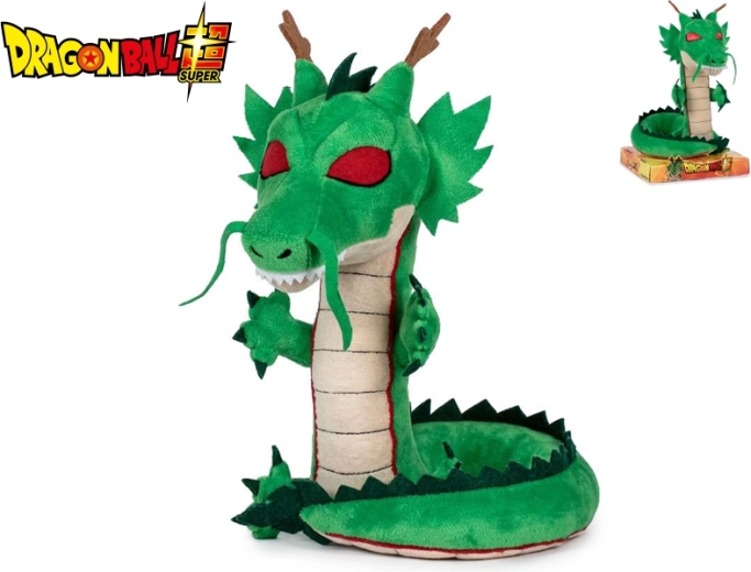 Pliušinis drakonas Shenron Dragon Ball Super 29 cm dėžutėje